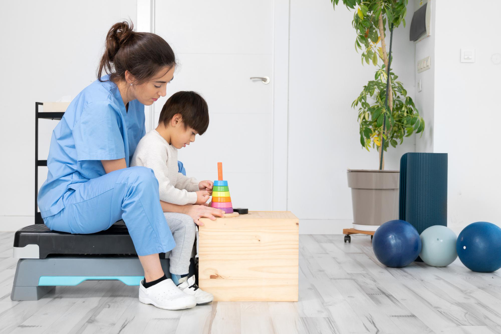 Occupational therapy for child development