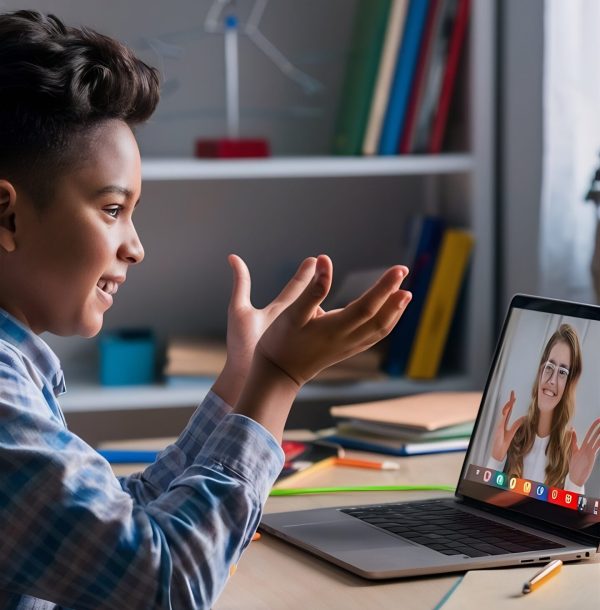 preteen-boy-uses-laptop-make-video-call-with-his-teacher (1) preteen-boy-uses-laptop-make-video-call-with-his-teacher (1)