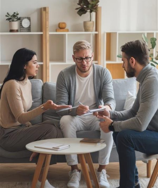 young-therapist-taking-notes-paper-psychotherapy-session-with-couple-arguing-couch young-therapist-taking-notes-paper-psychotherapy-session-with-couple-arguing-couch